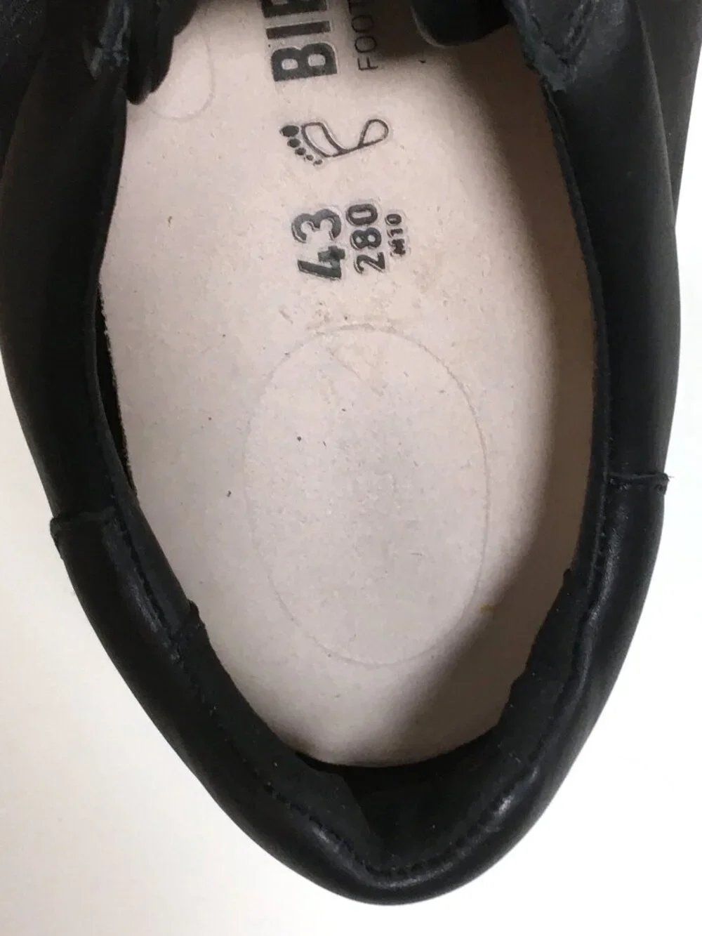 Birkenstock Bend Low Lace Up Sneakers EUR 43 US Mens Size 10 Black Leather